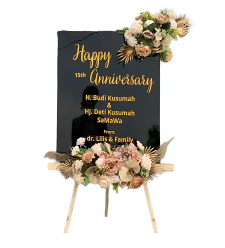 Papan Bunga Akrilik Dibee